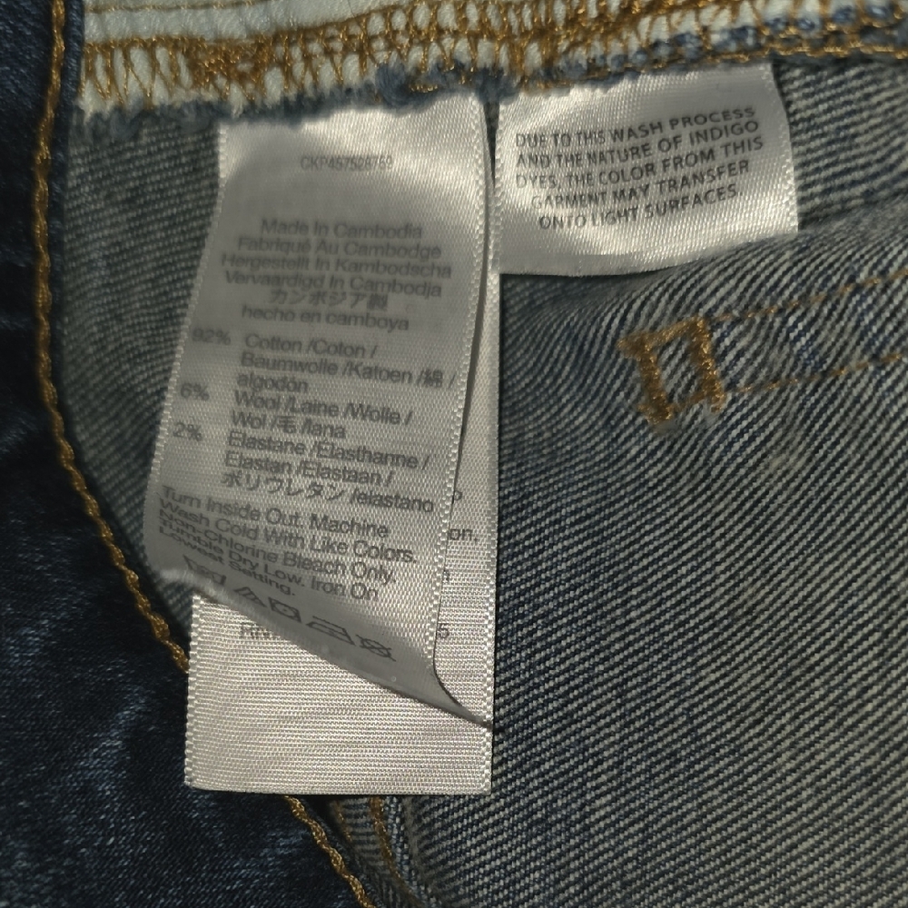 Madewell Ankle Cropped Blue Jeans - Picture 4 of 4